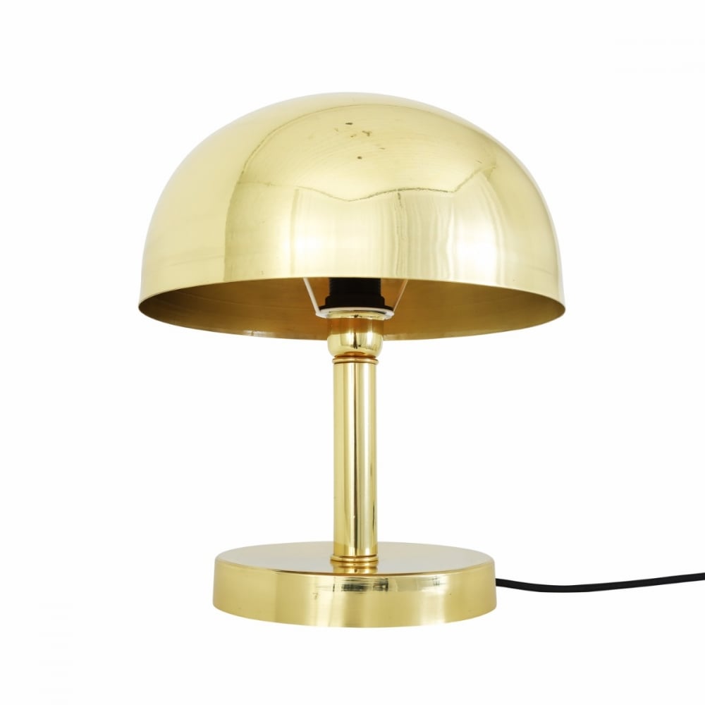 Elegant Turku Brass Table Lamp, Vintage Finish