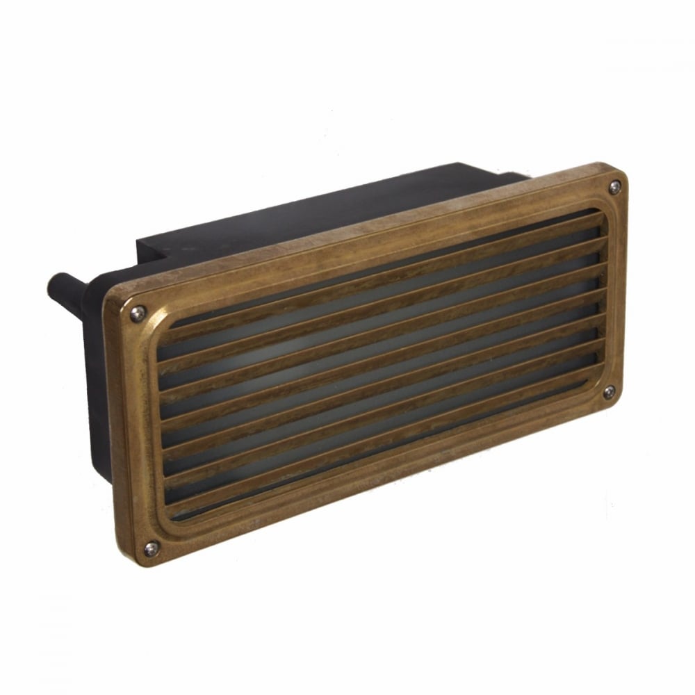 Agher Vintage Outdoor Recessed Wall Lamp