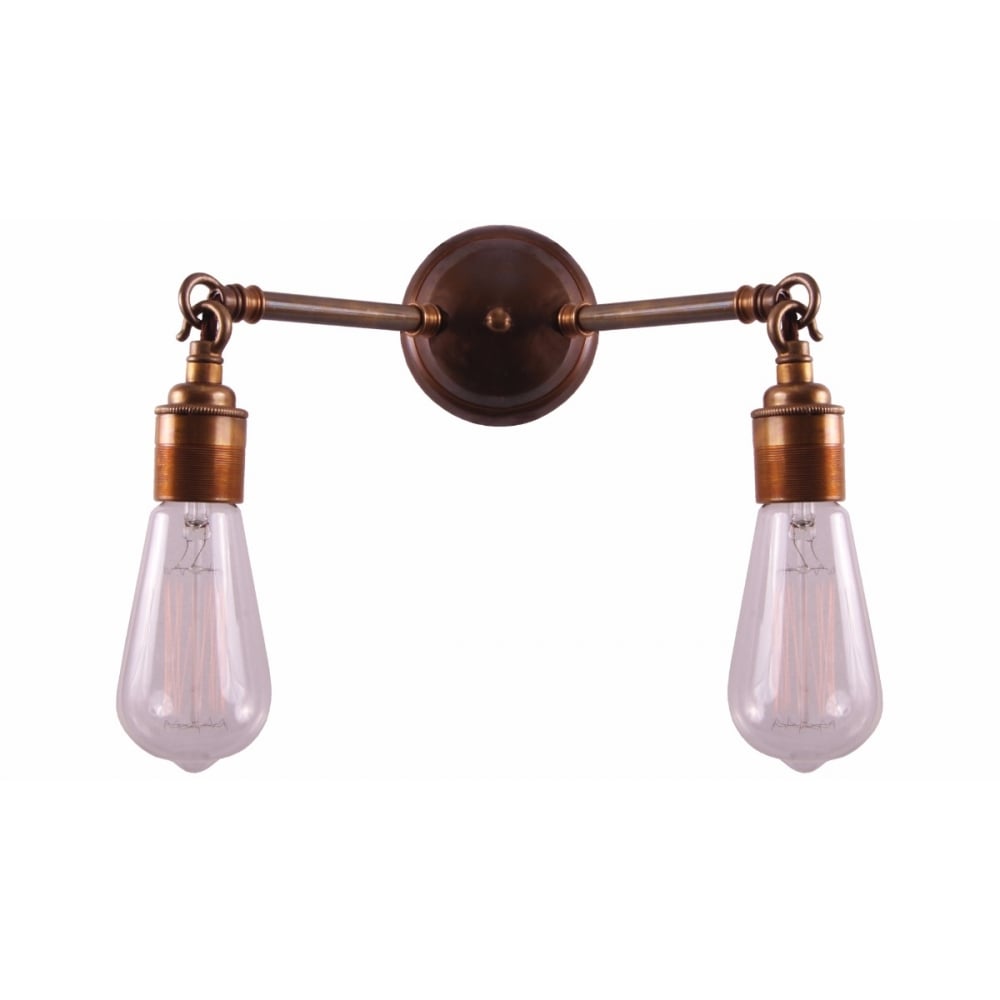 Arrigo Dual Arm Industrial Wall Sconce