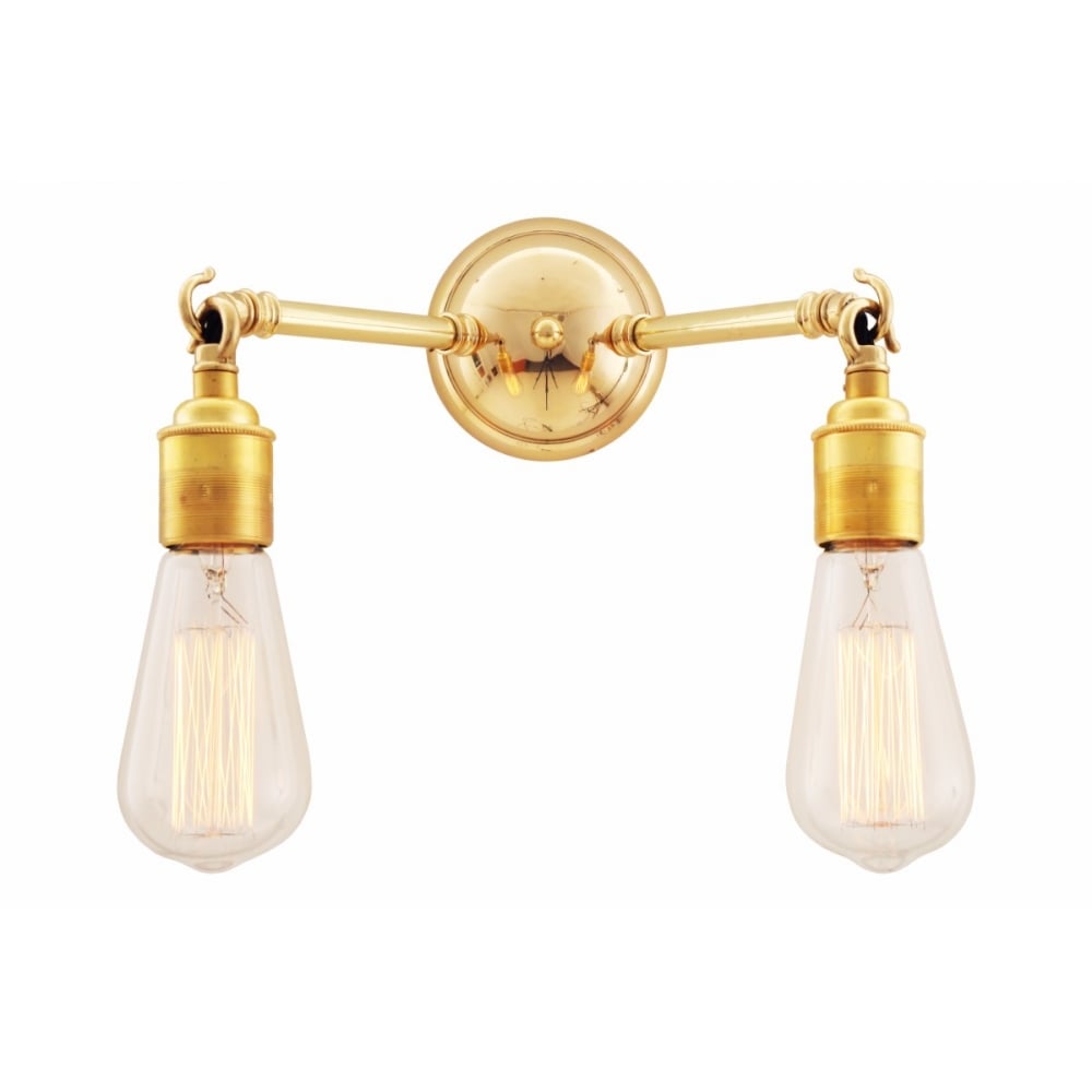 Arrigo Dual Arm Industrial Wall Sconce