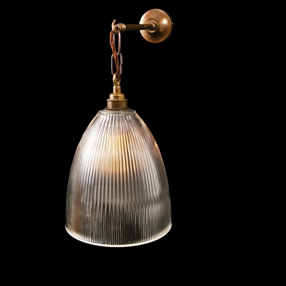 Timeless Brass Prismatic Wall Sconce