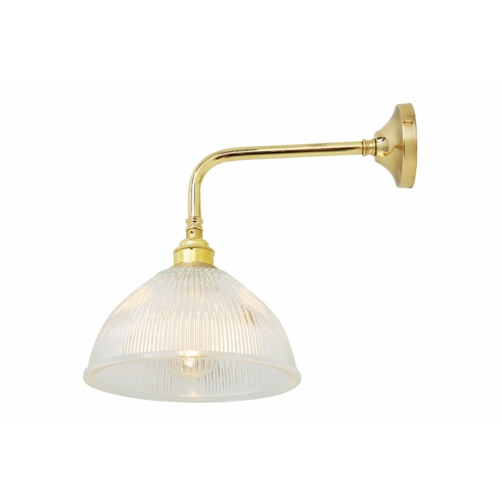 Antique Brass Dhaka Prismatic Wall Sconce