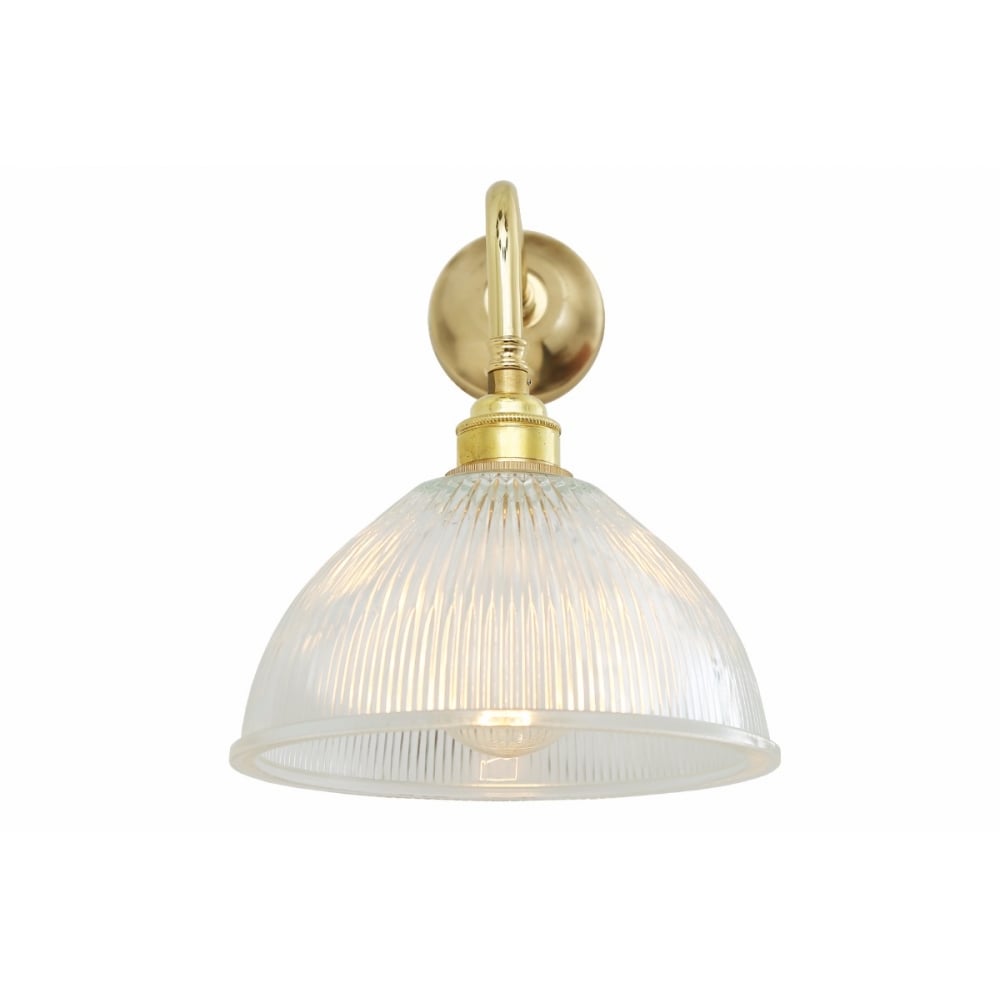 Antique Brass Dhaka Prismatic Wall Sconce