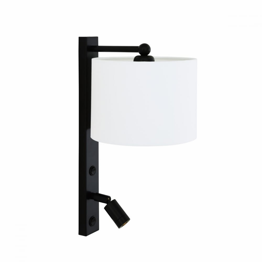 Khumo Elegant Brass Wall Light with Adjustable Reading Arm