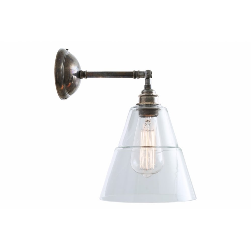 Vintage Brass Loft Wall Sconce