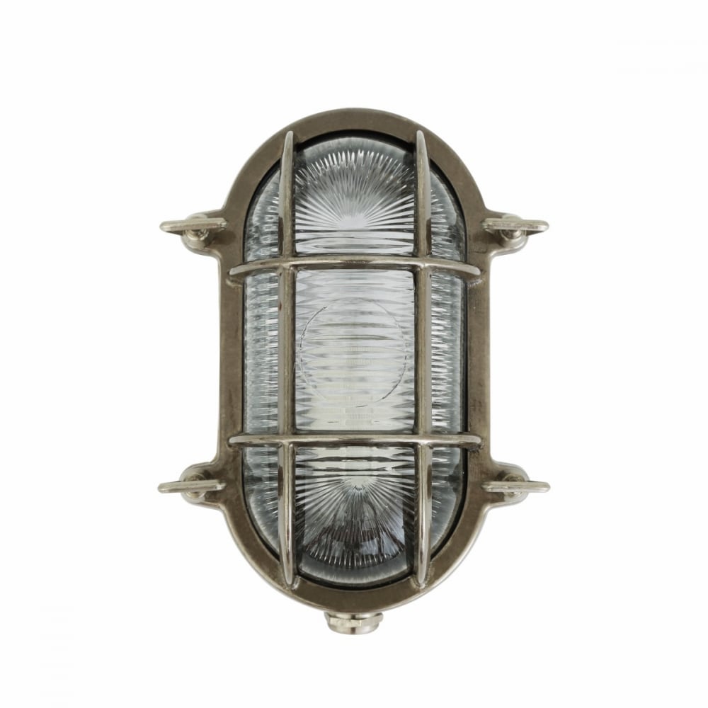 Ruben Brass Oval Marine Bulkhead Light