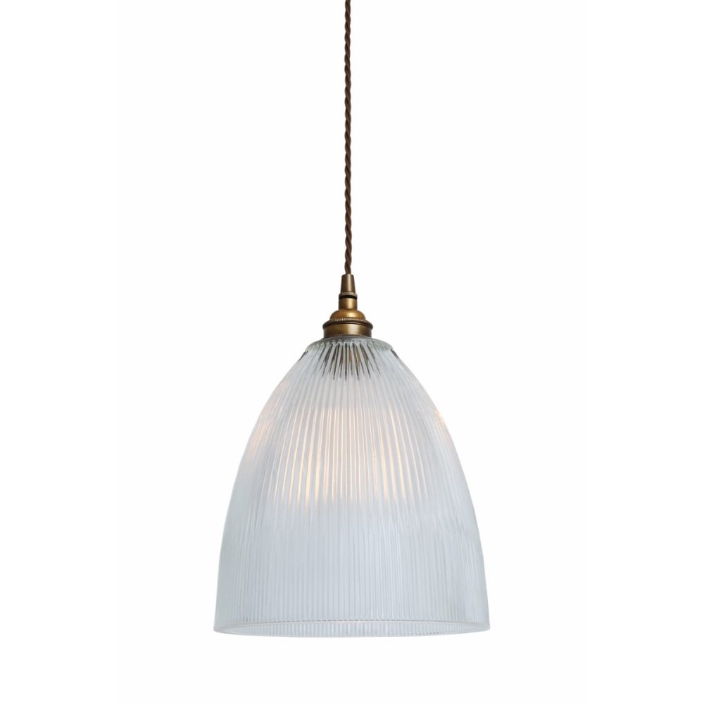 Corvera Vintage-Style Glass Pendant Ceiling Light