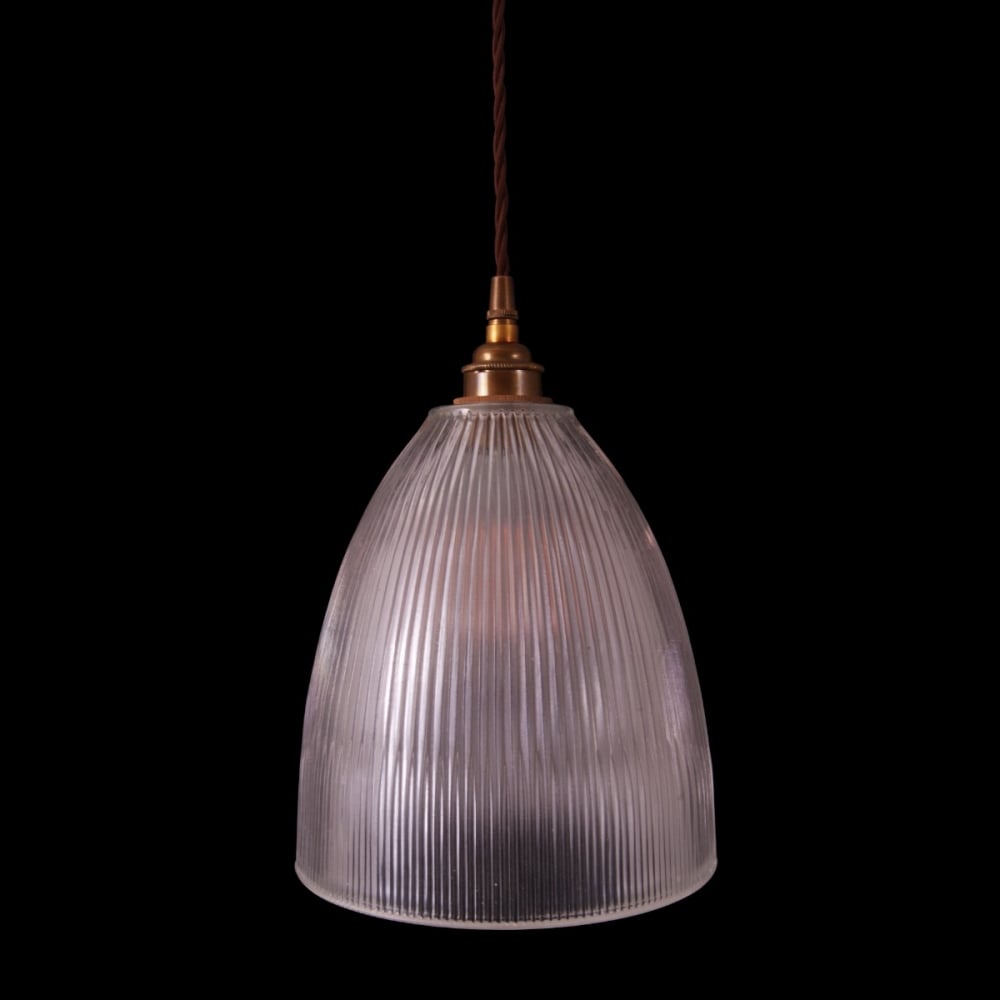 Corvera Vintage-Style Glass Pendant Ceiling Light