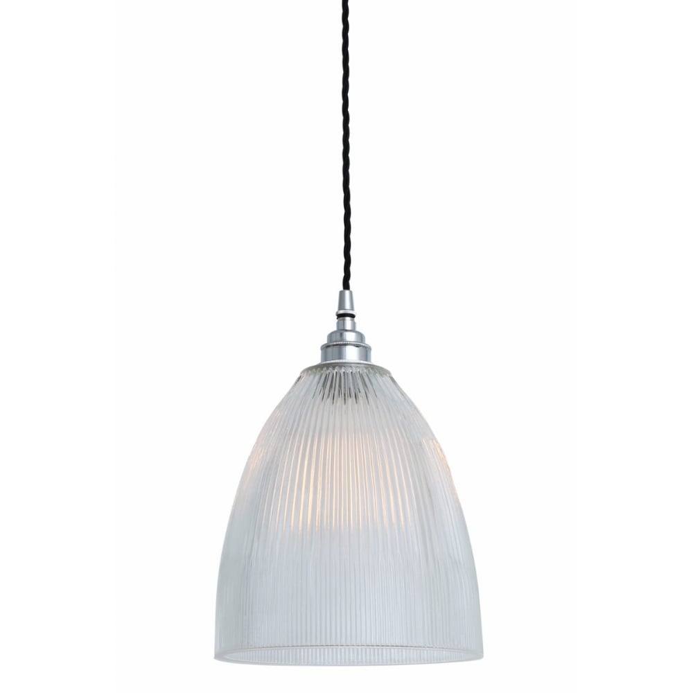 Corvera Vintage-Style Glass Pendant Ceiling Light