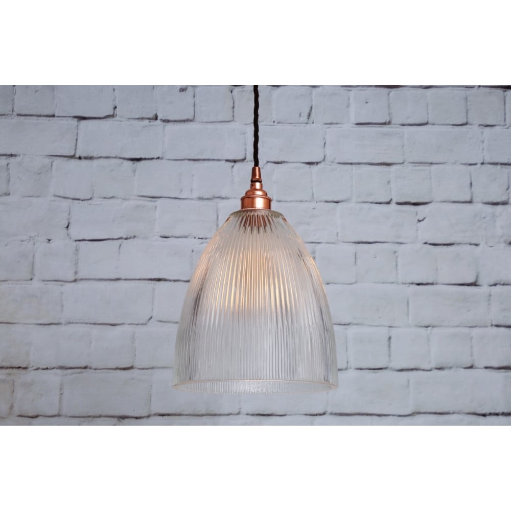 Corvera Vintage-Style Glass Pendant Ceiling Light