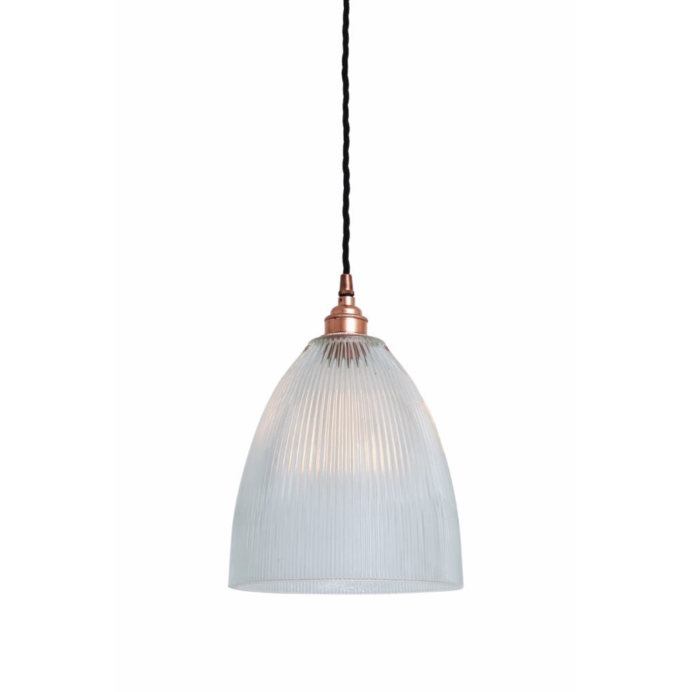 Corvera Vintage-Style Glass Pendant Ceiling Light