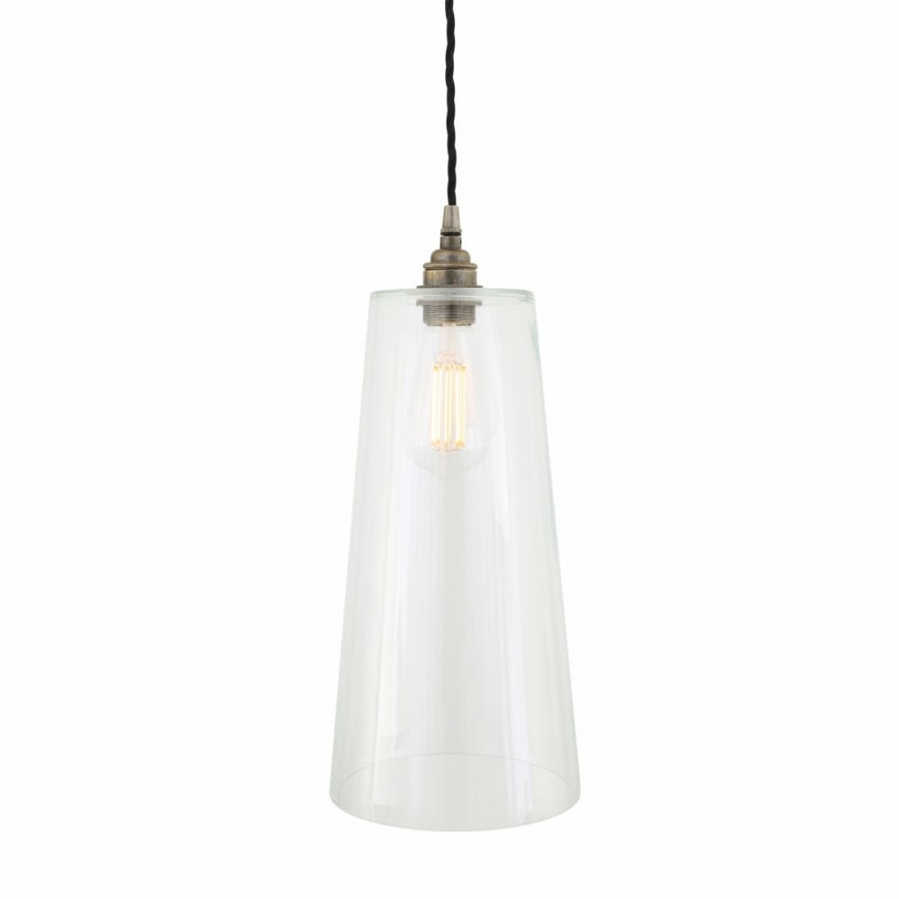 Malang Pendant Light in Elegant Antique Brass Finish