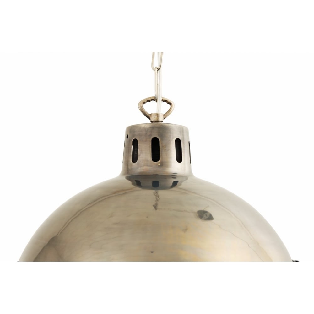 Vintage Marlow Cage Pendant Lamp in Antique Brass & Bronze Finish
