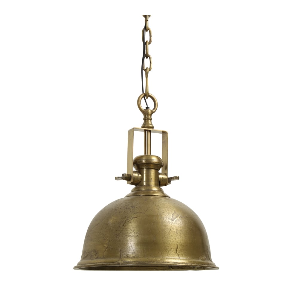 Antique Bronze Pendant Lamp - Kennedy Collection D38x48cm