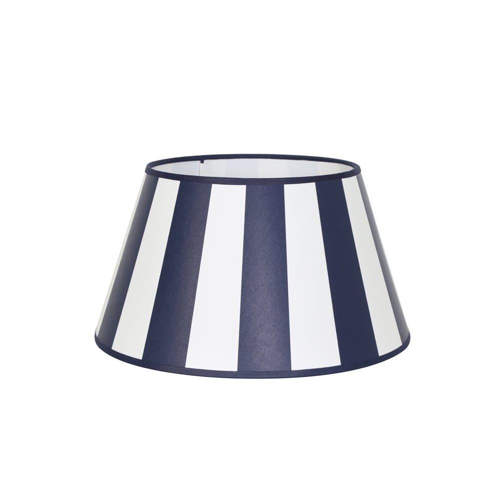 Navy Blue KING Round Lampshade 30x19x17 cm