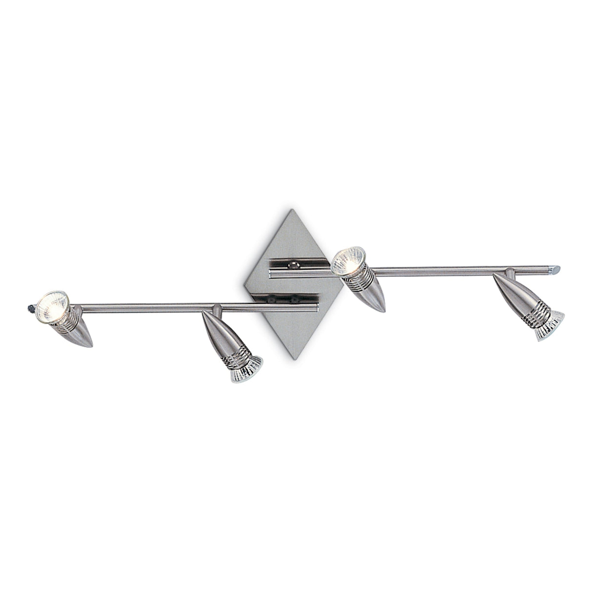 Sleek Alfa Modern Dual Arm Spotlight Fixture