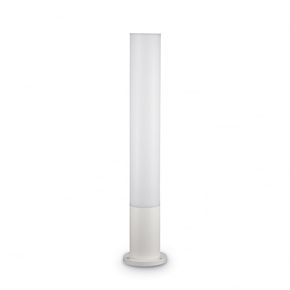 Edo Modern White Outdoor Post Light IP44