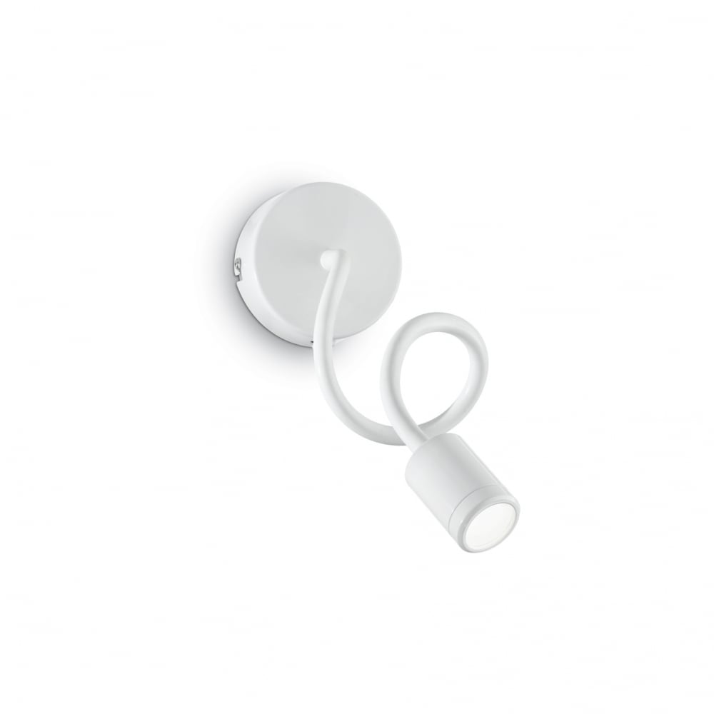 Contemporary Flexi Reading Wall Light in White