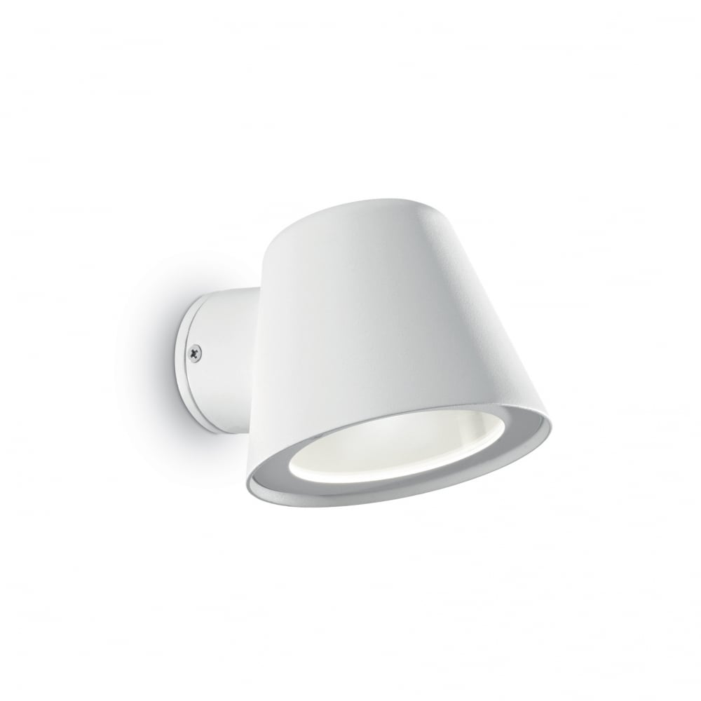 Sleek White Pot Downlight for Outdoor Spaces