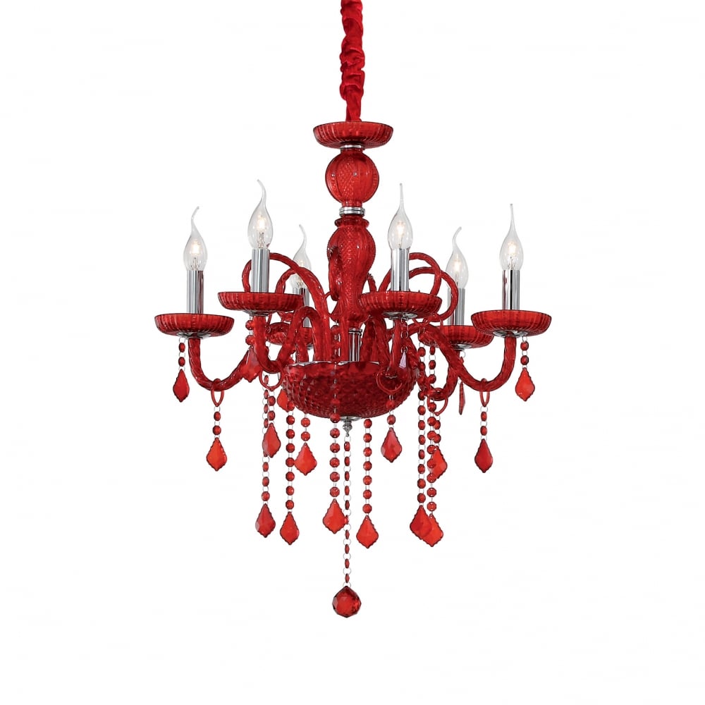 Giudecca Vintage Elegance 6-Light Chandelier Pendant