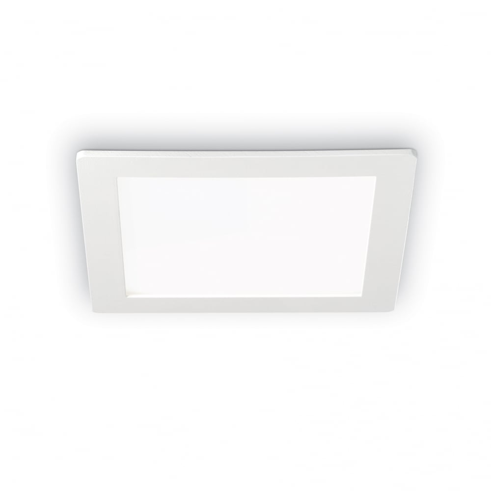 Modern French White Square LED Ceiling Light