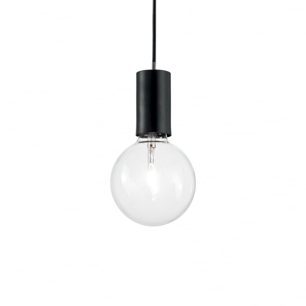 Sleek Black Hugo Pendant Light