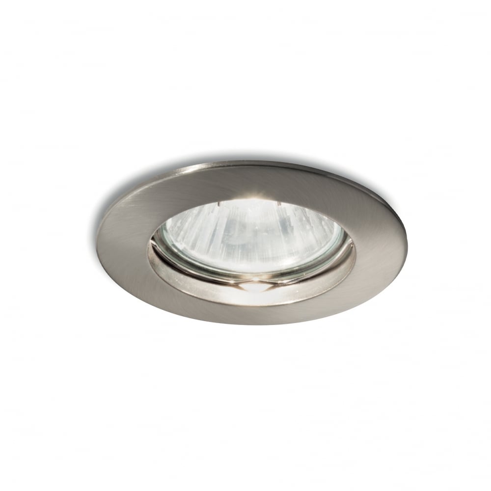 Nickel Jazz Recessed Ceiling Spotlight