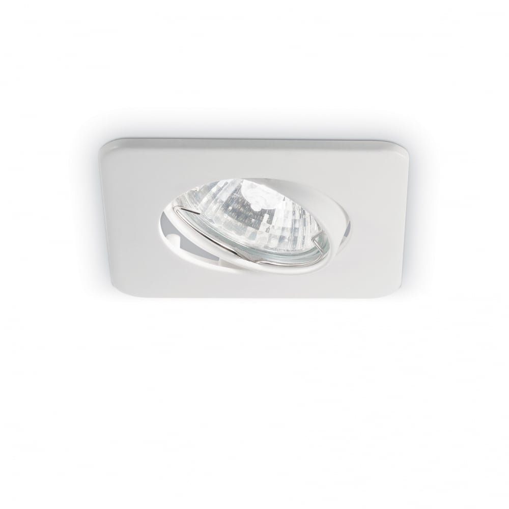 Sophisticated Modern White Recessed Spotlight