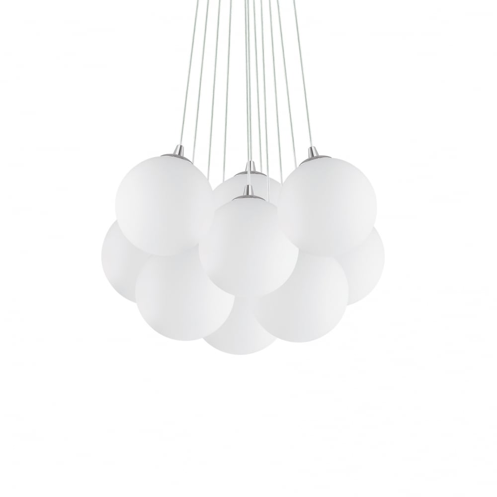 Sleek Mapa White Single Pendant Light