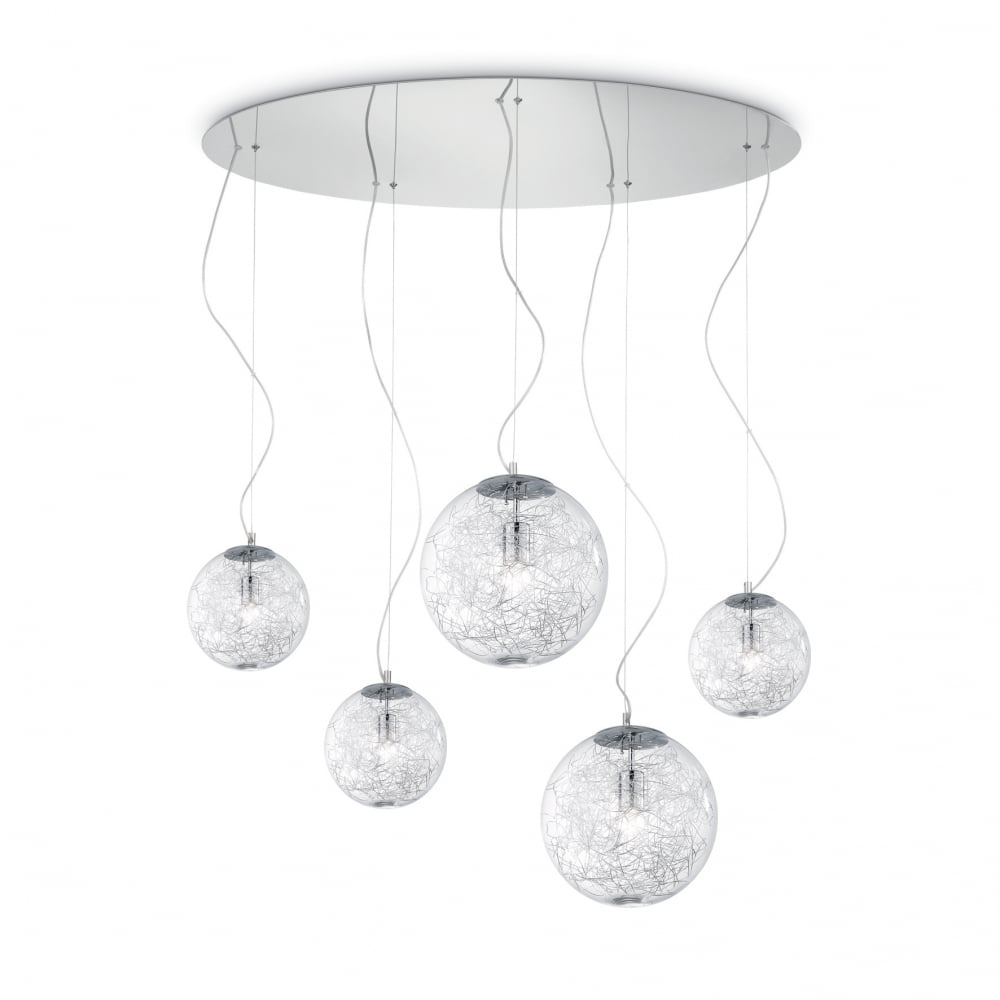 Mapa Max Contemporary 5-Light Pendant Fixture