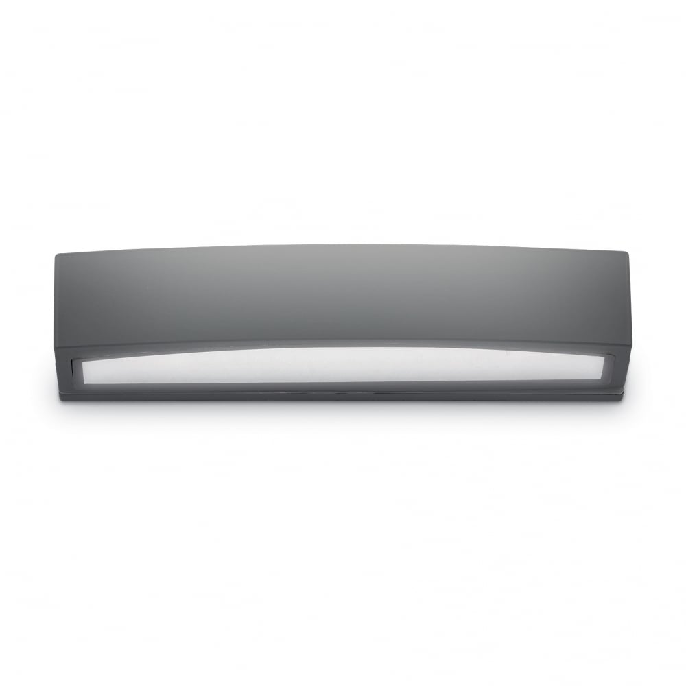 Contemporary Anthracite Twin Outdoor Wall Sconce