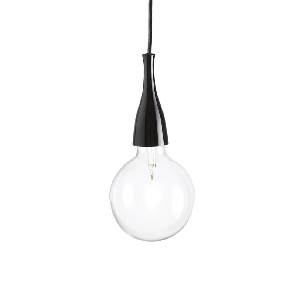 Sleek Black Modern Pendant Light Fixture