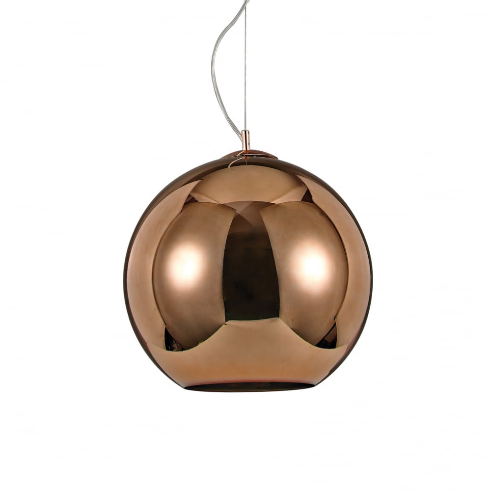 Copper Eclipse Modern Pendant Light D40