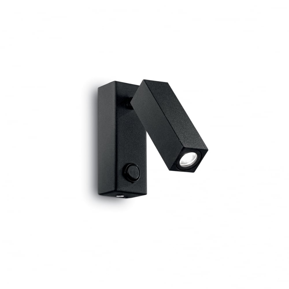 Modern Square Black LED Wall Light