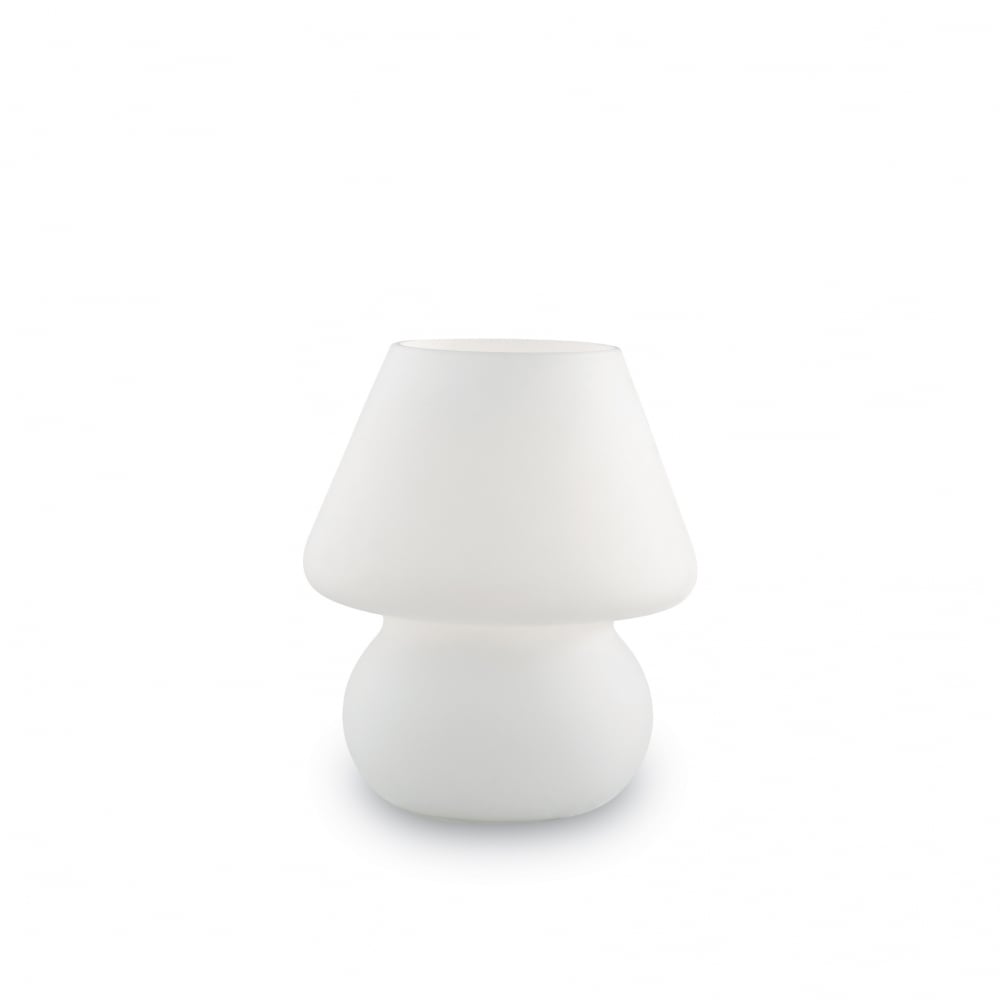 Prato Petite Modern White Table Lamp
