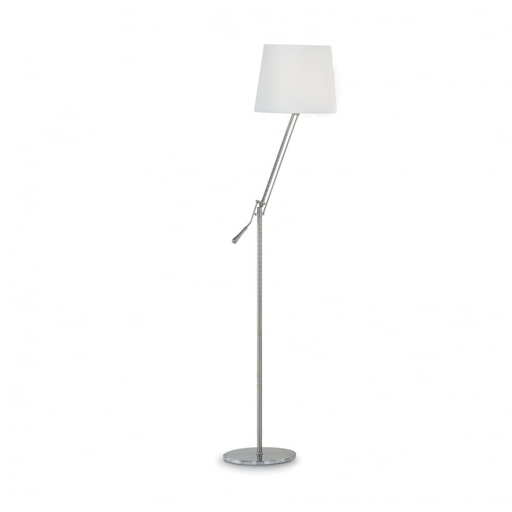 Sleek Modern Regol Single Post Light in White