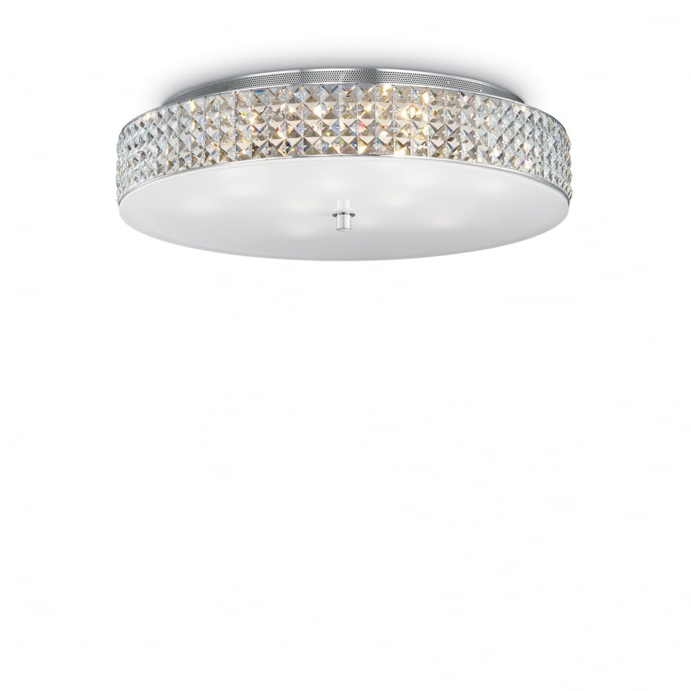 Roma Modern Chrome 12-Light Fixture