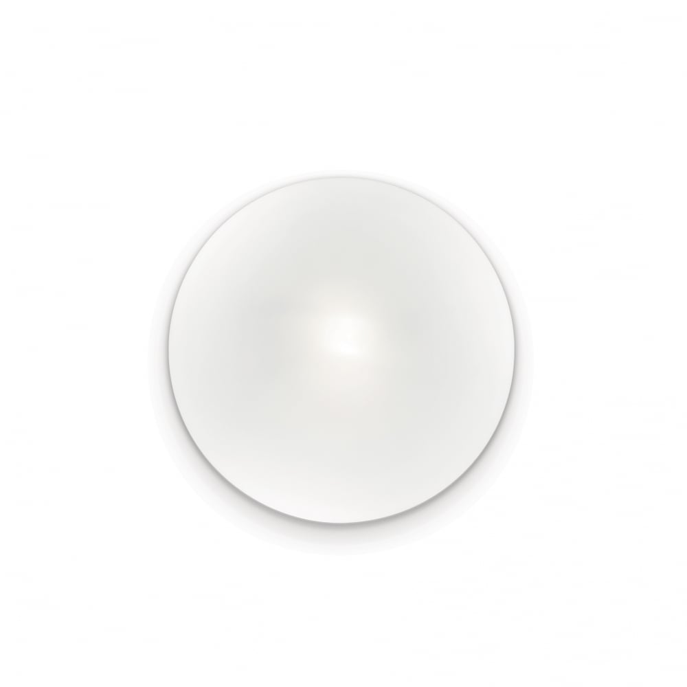 Modern White Circular Wall Light - Smarties Collection