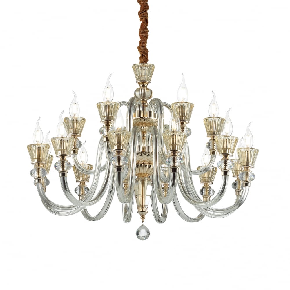 Elegant Strauss Multi-Bulb Chandelier