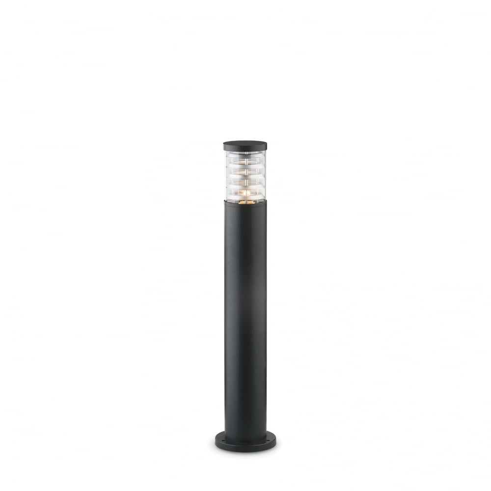 Tronco Sleek Black 80cm Outdoor Bollard Lamp IP44