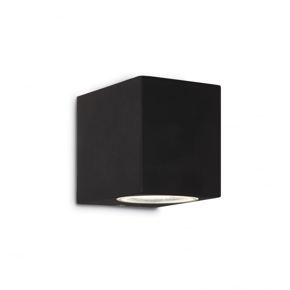 Sleek Black Vertical Wall Sconce
