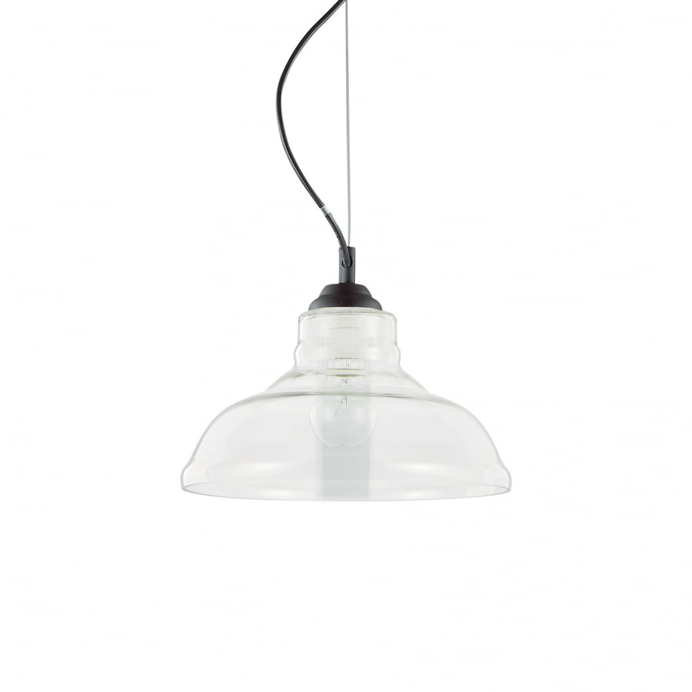 Elegance Pendant Light with Clear Glass Shade
