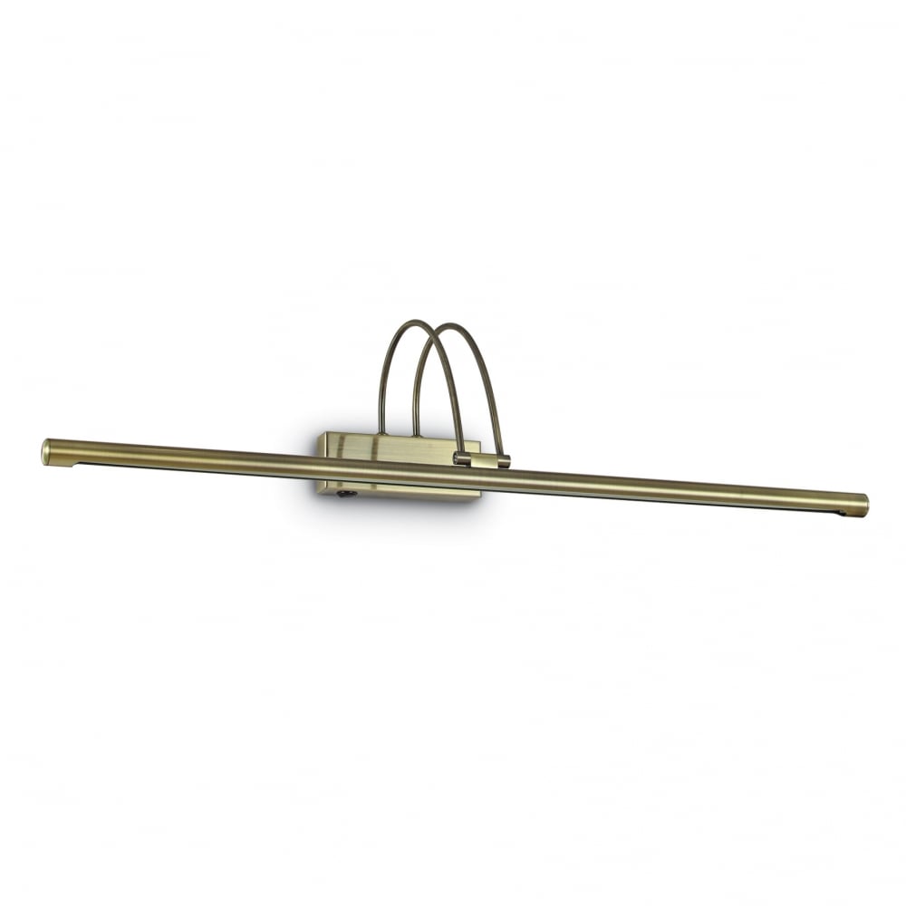 Bronze Arc LED Art Light with Switch, 76cm