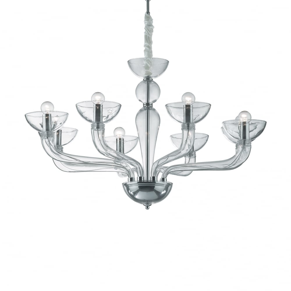 Casanova 8-Light Elegant Pendant Chandelier