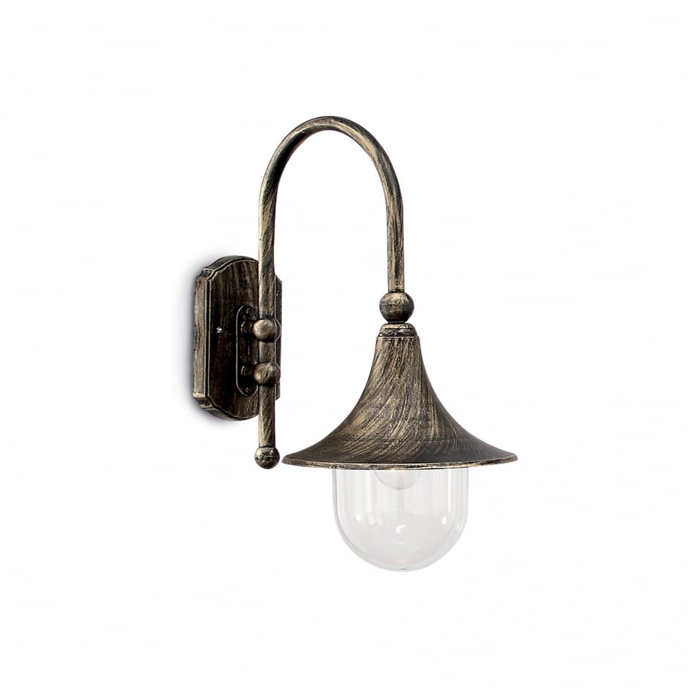 Vintage Goose Neck Outdoor Wall Lantern - Cima Collection