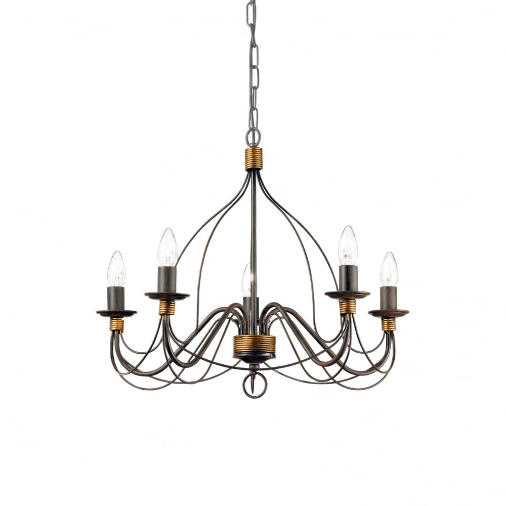 Ruggine Classic 5-Light Pendant Chandelier