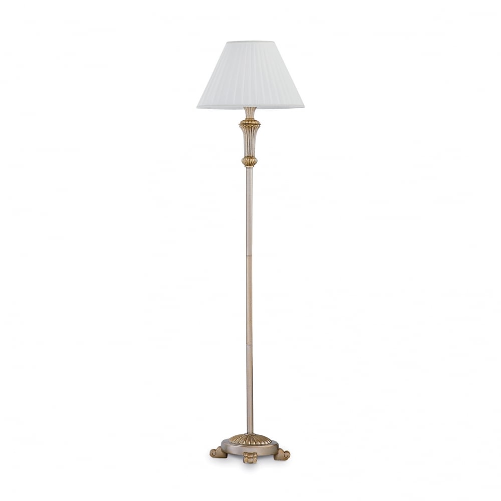Elegant Dora Classic Floor Lamp with Traditional Shade