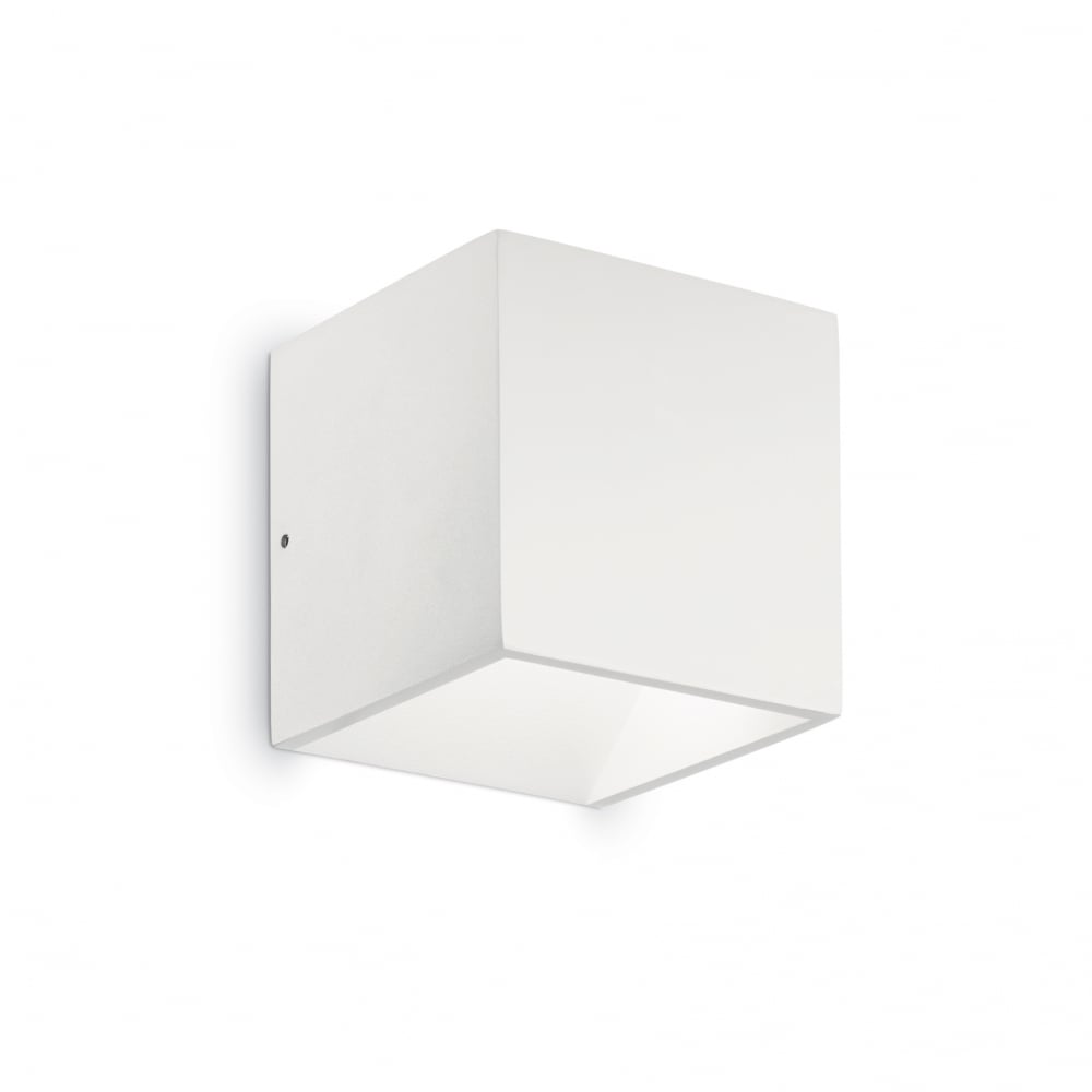 Modern White Cube Wall Light