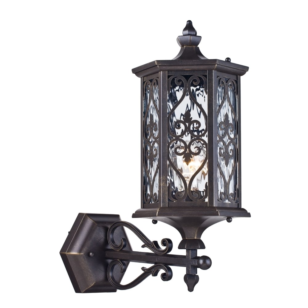 Canal Grande Bronze Outdoor Wall Lantern