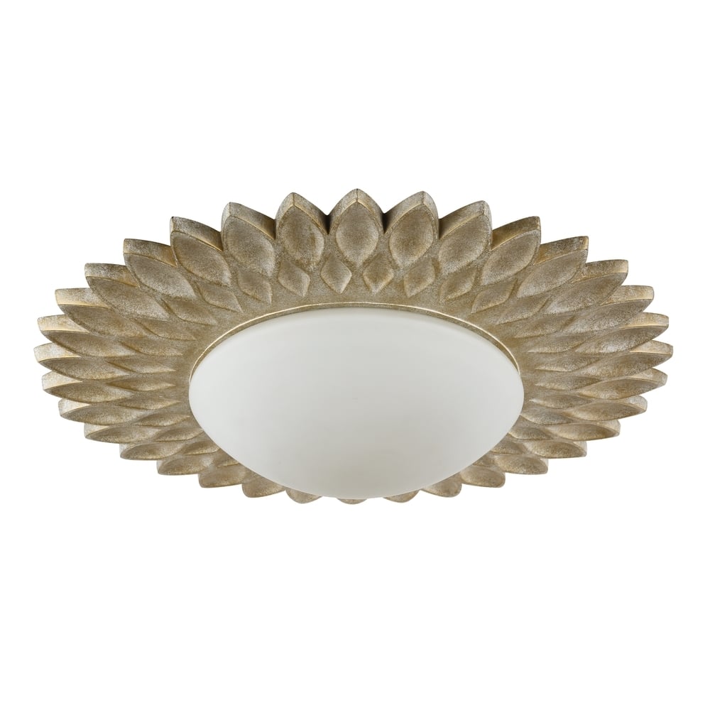 Lamar Ceiling Light in Cream Gold
